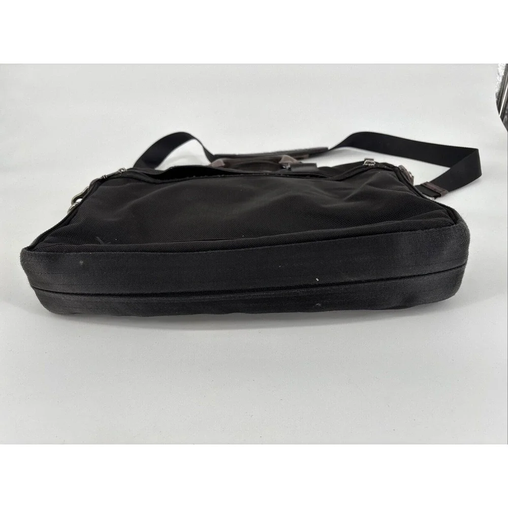 Tumi Alpha Bravo Pinckney Flap Briefcase Laptop Carry Bag Black 22634 Reg $395